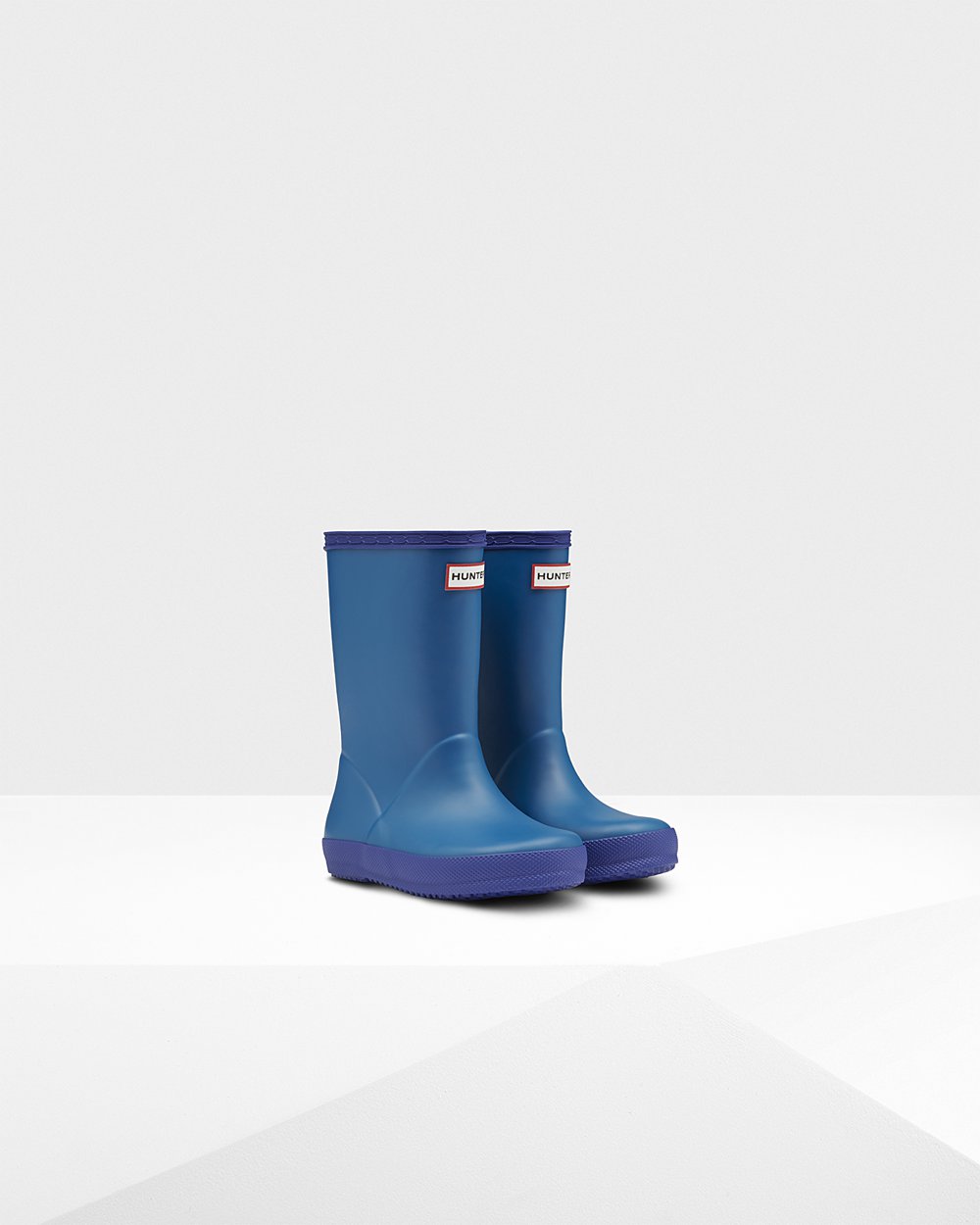 Botas De Agua Hunter Niños Original First Classic - Azules - Argentina 8576OUWCR